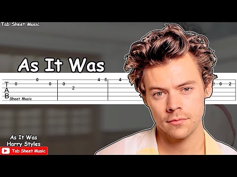 Harry Styles - As It Was Guitar Tutorial