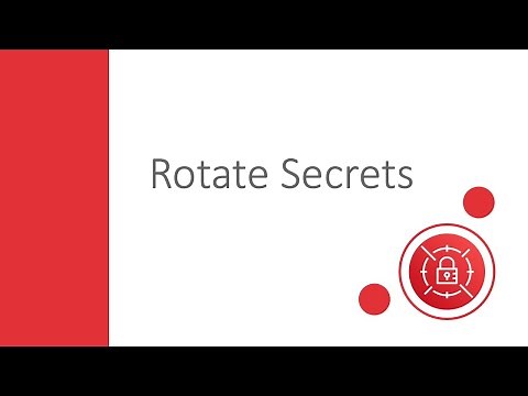 AWS Secrets Manager - Rotate Secrets