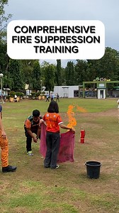 COMPREHENSIVE FIRE SUPPRESSION TRAINING 🔥 #fbreelsfypシ゚viralfbreelsfypシ゚viral #followersシ゚ #followme #followersreels #reelschallenge | Alvin C Batucan