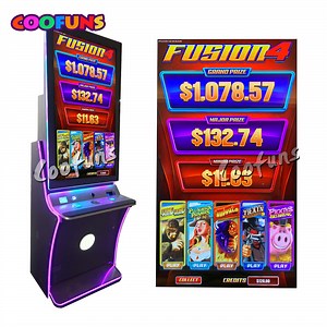 [Hot Item] Slot Machine Cabinet Manufacturers Stand up Coin Operated Skill Game Casino Slot Gaming Cabinets Gambling Machines Fusion 4 for Sale