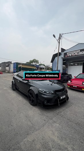 Kia Forte Coupe widebody #CapCut #fyp #jwide #jwidebodykits #widebody #kia #kiaforte #forte