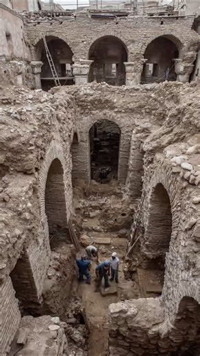 Unknown Structure Found Beneath Floor of Ancient Library