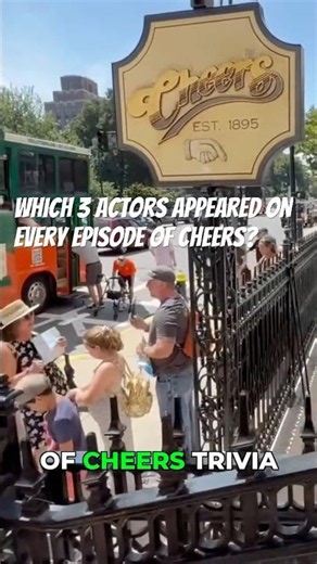 Cheers Trivia Challenge: Did your Favorite Character Make Every Episode? #shorts #cheers