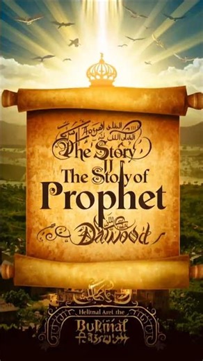 “The inspiring story of Prophet Dawood (ع) — a journey of faith, courage, miracles, and justice.”