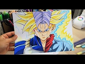 Drawing 3 Forms of Future Trunks! | TolgArt
