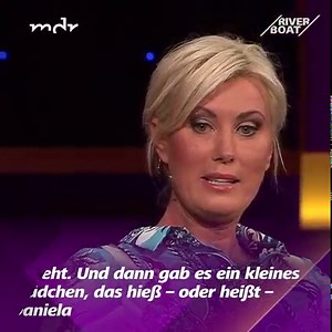 Tisch, Glas, Lampe - mit Nachsprechen hat Kamilla Senjo die deutsche Sprache im Kindergarten gelernt, als sie nach Deutschland kam. Auch wer klein anfängt, kann einmal Brisant-Moderatorin werden! ❤️ | Riverboat