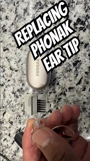 Phonak Hearing Aid Muffled? How to Change Wax Guard (CeruStop Stick)