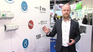 Introduction of the new control relay easyE4 at the SPS IPC drives - Eaton videos