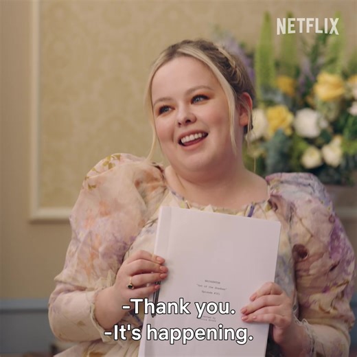 Bridgerton star Nicola Coughlan just gave #TUDUM a sneak peek at Lady Whistledown's first newsletter from Season 3!