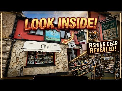 Inside TJs Angling Centre Lough Derg | Fishing Tackle Shop Tour Ireland | Tips, Gear & Local Secrets