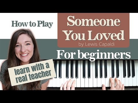 EASY PIANO TUTORIAL “Someone You Loved” by Lewis Capaldi