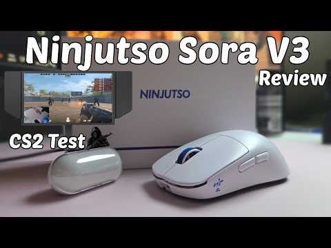 Ninjutso Sora V3 Review on CS2 (Insane Battery Life)