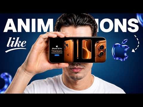 How to Make Apple Style Animations With AI