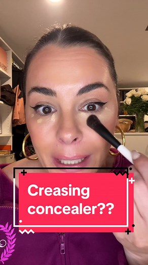 Creasing concealer #over40makeup #makeupover40 #creasingconcealer #creasefreeconcealer #skintok #beautytok #kosas #makeupforever #undereyecircles #concealer #concealerprep #skinprep #skinprepformakeup #fyp #pacifica