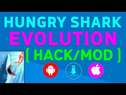 Hungry Shark Evolution Hack/Mod Apk {iOS & Android} Get Unlimited Gems, Coins & Unlock All Sharks