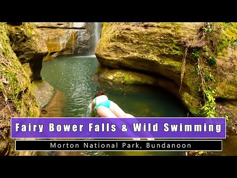 Fairy Bower Falls & Secret Wild Swimming Waterfall - Bundanoon - 4K