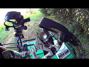 Дешевый лук для охоты Junxing M125 замер скорости.