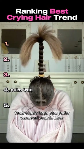 Ranking best crying hair trend fails #shorts