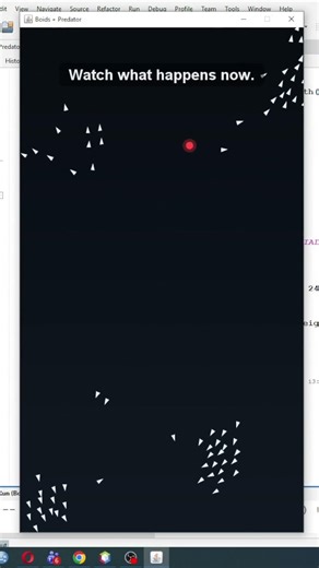 These dots follow 3 rules… then panic