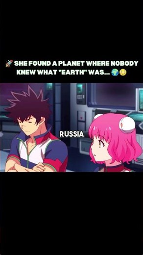 She Traveled So Far That Earth Became a Myth... 🌌#anime #animeshorts #animeedit #trending #viral