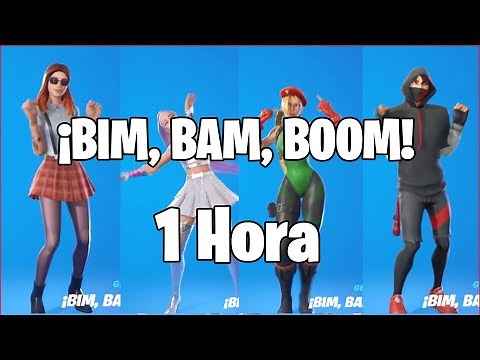 NUEVO BAILE *¡BIM, BAM, BOOM!* 1 HORA - Fortnite