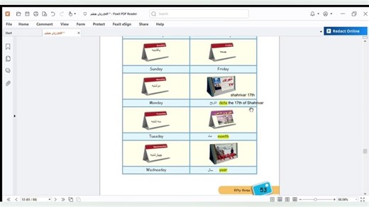 آموزش ماه های میلادی و فصل های سال پایه هفتم