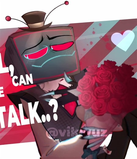 Hazbin Hotel: The Scene with Alastor and Flowers