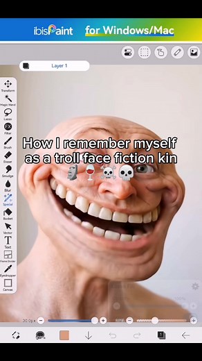 How I remember myself as a le ✨ TROLL FACE ✨ fiction kin☠️ 💀🗿🍷🥭🥭🥭 #satire #funny #tuff #fyp #fictionkin