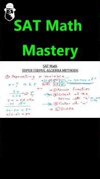 SAT Math - Algebra fraction