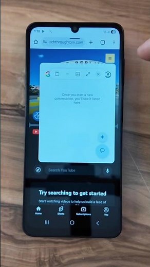 Multitasking on a cheap Samsung - The Galaxy A07 on OneUI 8 / Android 16