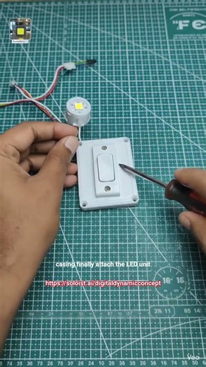DIY Emergency Light 🔋💡No NEPA? Try this simple trick! #batterylife #rechargeable