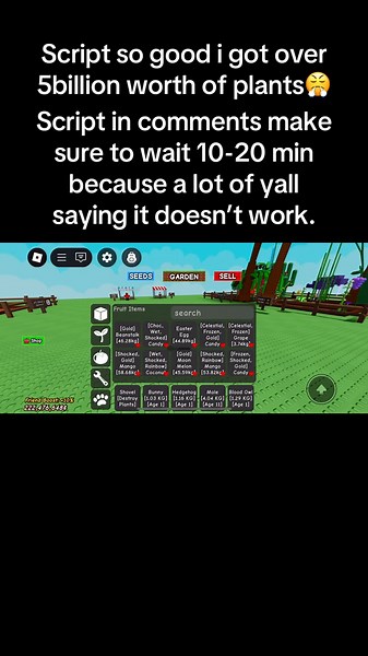 Grow a Garden in Roblox: Effective Script Guide