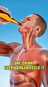 From Liver to Brain: What Alcohol Really Does Inside You #biologylearning #science #humanbiology