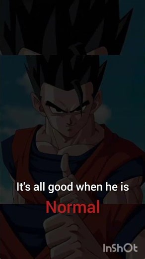 #(When goku is smiling)