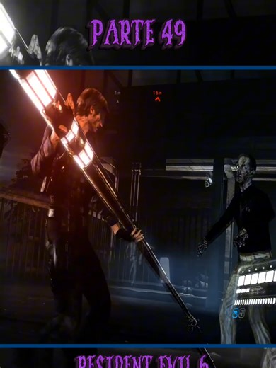 Leon y Helena usan pararrayos para atacar a Simmons | #ResidentEvil #ResidentEvil6 #RE6 #LeonSKennedy #CaminoaRE9 #DrkoFV