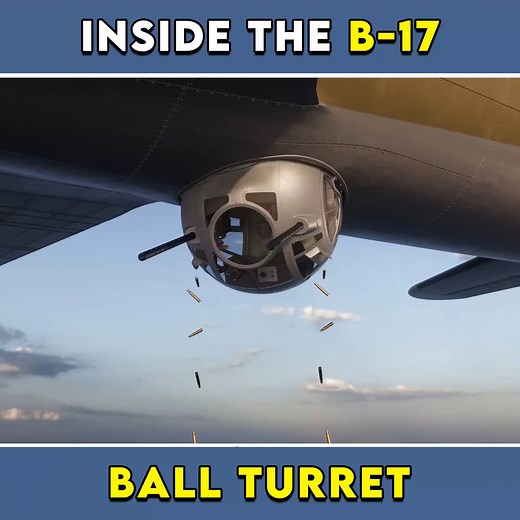 A Look Inside The B-17 Ball Turret! 🔎😲 | Yarnhub