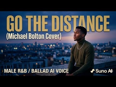 Go The Distance - Michael Bolton - Male Cover