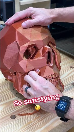 HUGE 3D Printed Skull! 💀
