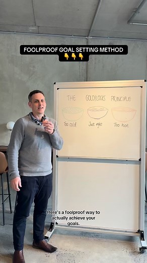 Dave’s foolproof goal setting method for business owners 👀 Save this for December when you’re doing your goal setting for 2026 🚀🙌🏼 | Melbourne Innovation Centre