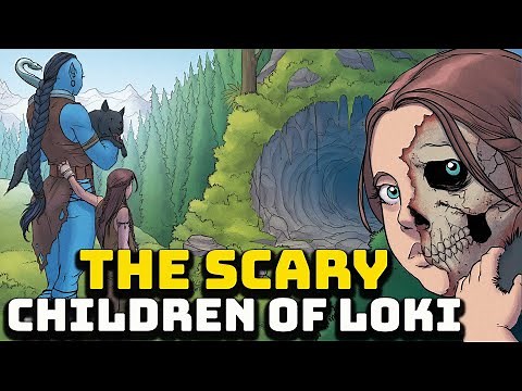 The Scary Children of Loki - Norse Mythology - Animated version - See U in History