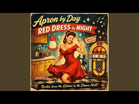 Apron by Day Red Dress by Night