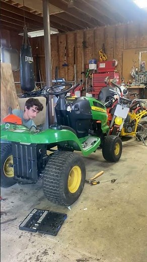 John Deere LA 115 transmission rebuild ￼