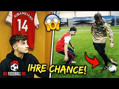 DAS PROBETRAINING BEI ARSENAL LONDON! | Fussball WG - Folge 12