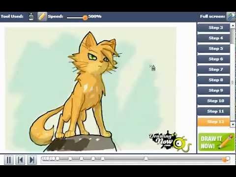 How to draw Fireheart from Warrior Cats