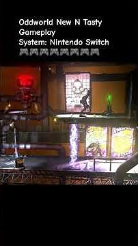 ODDWORLD NEW N TASTY GAMEPLAY #oddworldnewntasty #gameplayshorts #midwestsworld #nintendoswitch