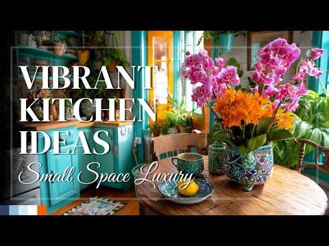 Boho Kitchen Ideas That Look Chic & Luxurious 🌿 Vibrant Colors That Instantly Elevate Small Spaces