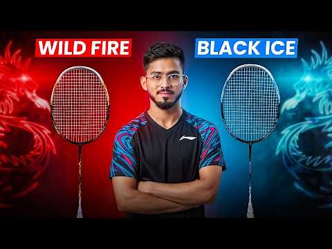 Tanso Wild Fire and Black Ice Badminton Racket Review | Unboxing & Gameplay