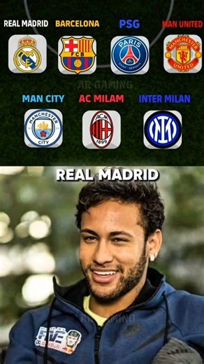 Neymar Pick his ultimate player in clubs 💀 #fifa #efootball #fblifestyle | AR Gaming