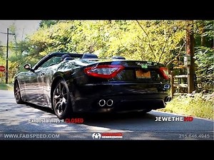LOUD Maserati GranCabrio w/ Sportcats and X-Pipe! REVS & Accelerations!