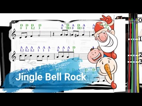 Jingle Bell Rock | Violin SHEET MUSIC [With Fingerings] [Level 3]